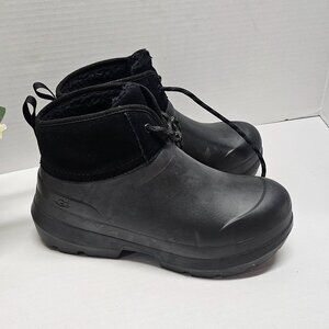 Black Space Boat Rain Snow Womens Tasman X Lace 1146310 Boots 8 USA 39 Eu